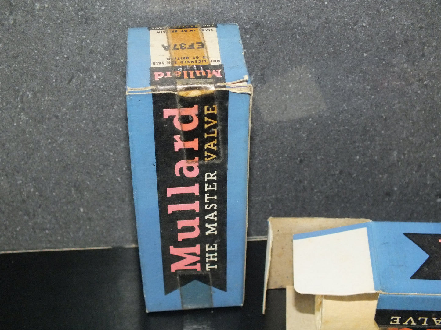 EF37A Mullard NOS NIB Low Noise Audio Pentode