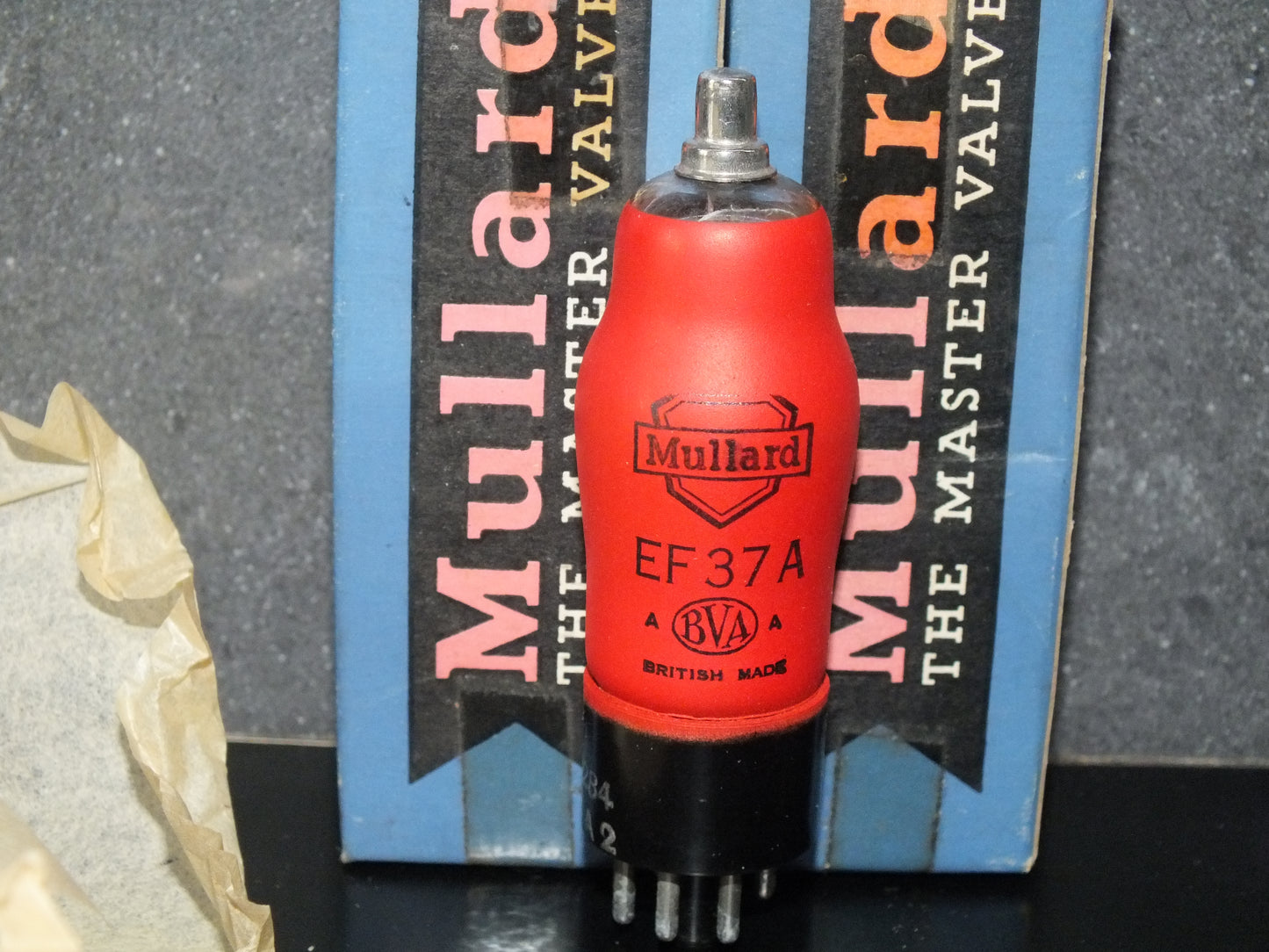 EF37A Mullard NOS NIB Low Noise Audio Pentode