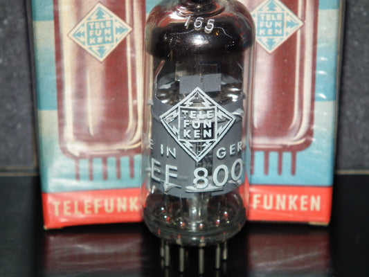 EF800 Telefunken NOS NIB Low Noise Diamond Bottom MIKTEK CV4 MK9 mic