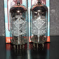 Platinum Matched Pair EF800 Telefunken Diamond Bottom NOS NIB