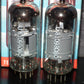 Platinum Matched Pair EF800 Telefunken Diamond Bottom NOS NIB