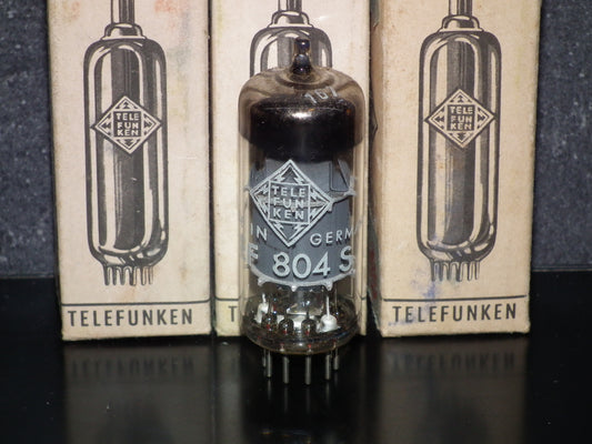 EF804S Telefunken NOS NIB Low Noise Microphone Pentode Diamond Bottom Sealed