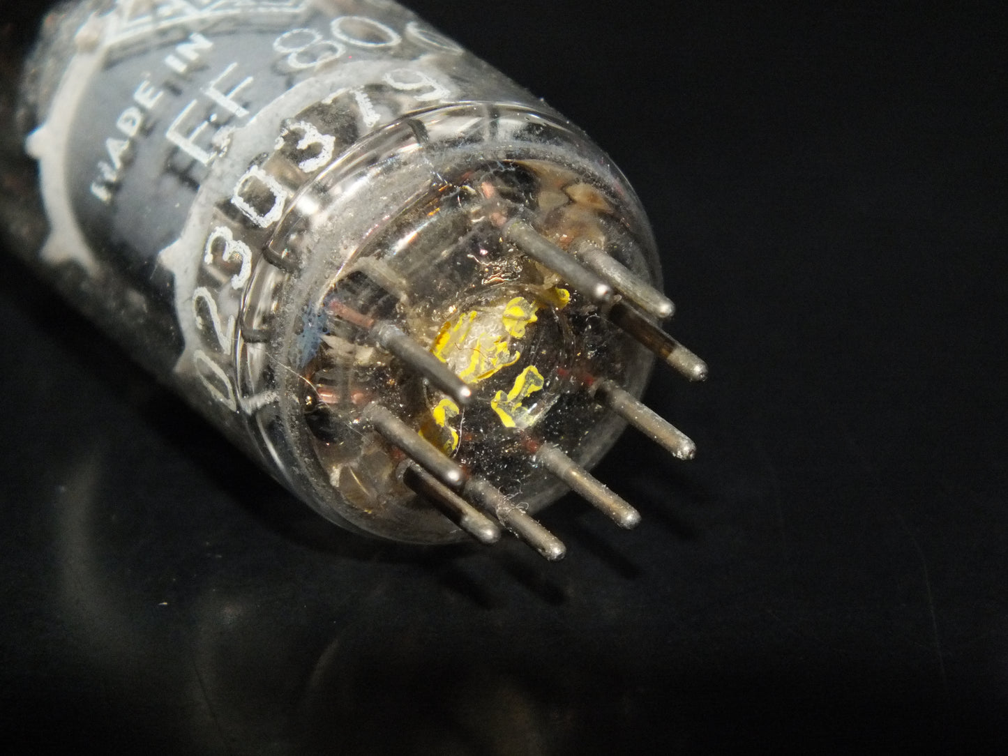 EF806S Telefunken, Diamond bottom, Ulm plant, tested NOS 100%