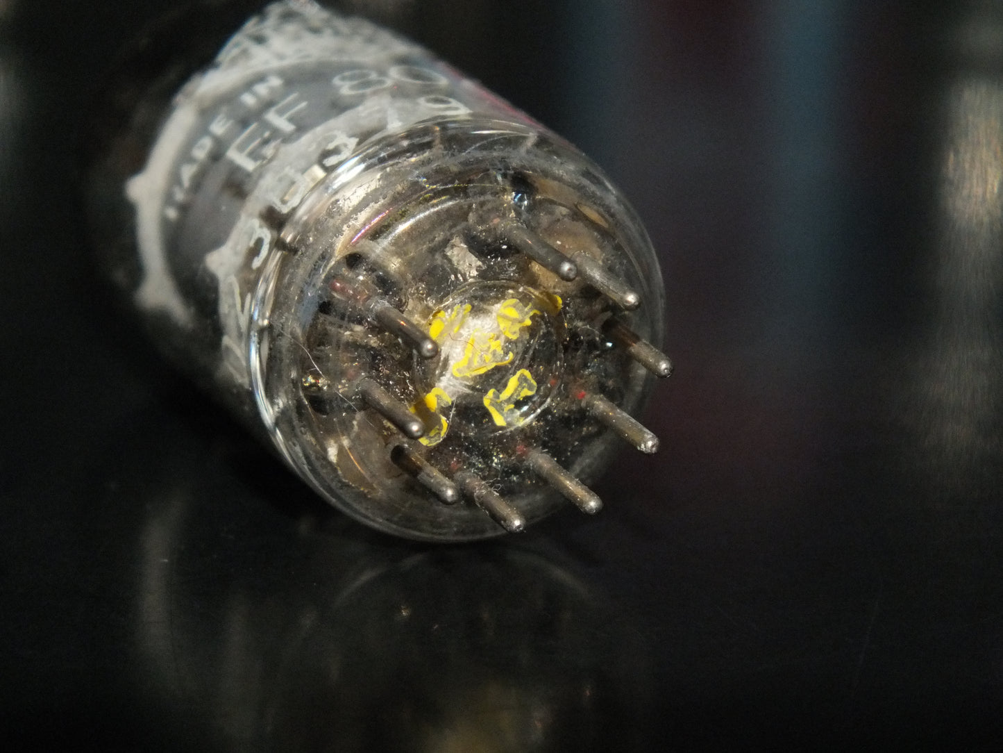 EF806S Telefunken, Diamond bottom, Ulm plant, tested NOS 100%