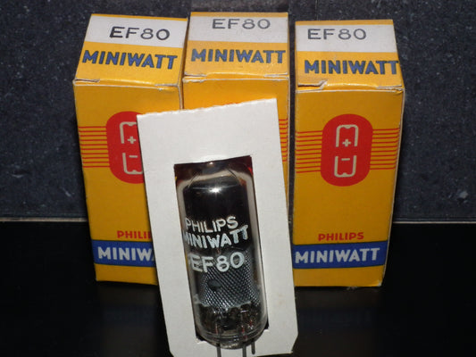 NOS EF80 Philips D Getter NIB