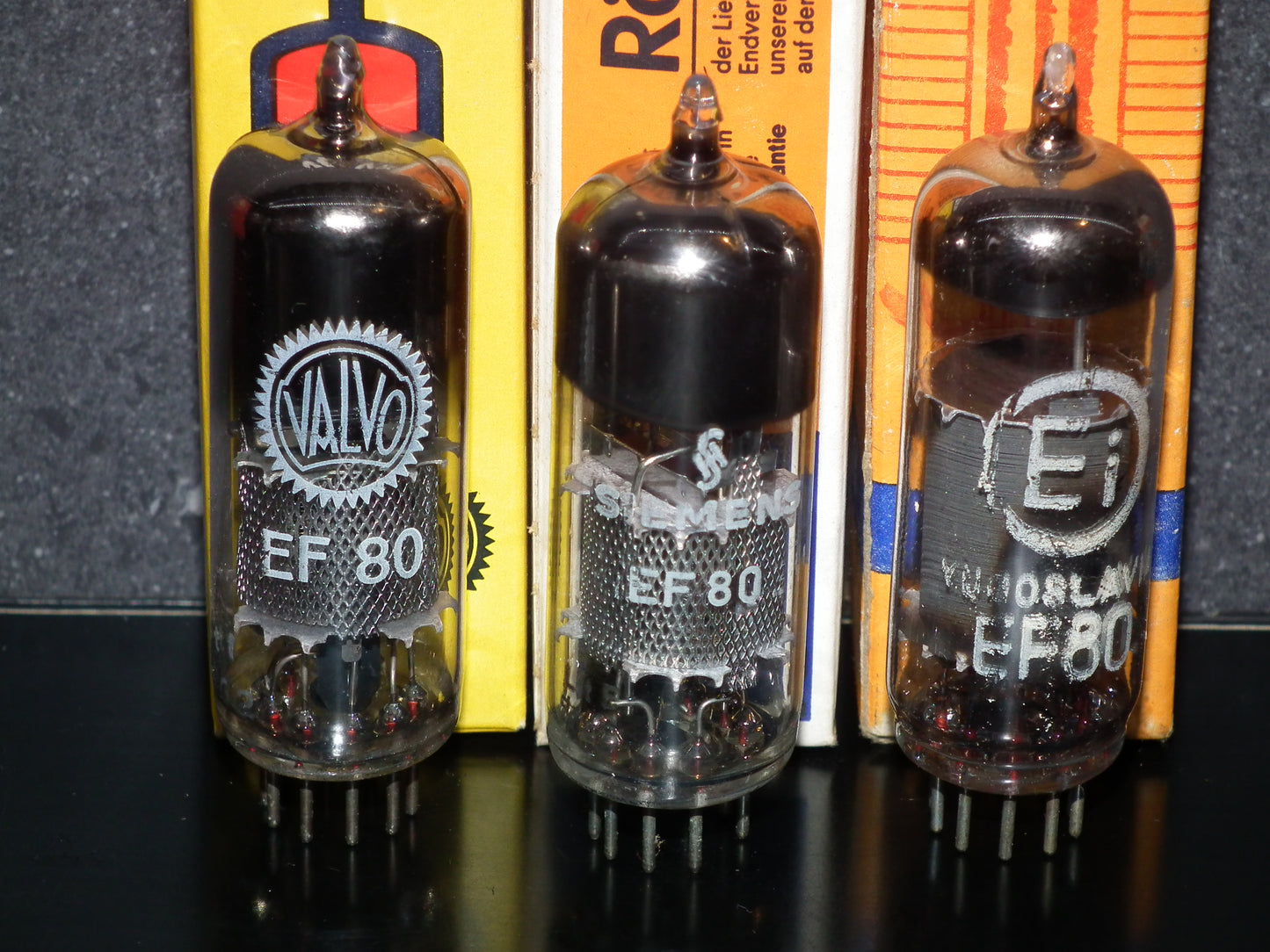 NOS EF80 (1 pc) Made in West Germany Siemens, Valvo