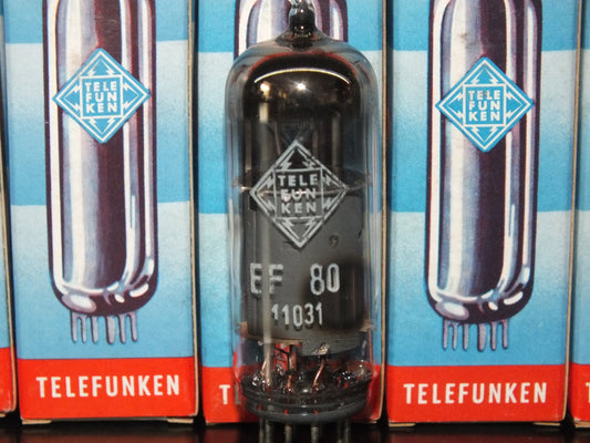 EF80 Telefunken 6BX6 NOS NIB