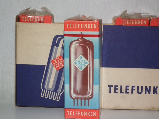 NOS EF80 Telefunken SEALED Diamond Bottom Made in West Germany