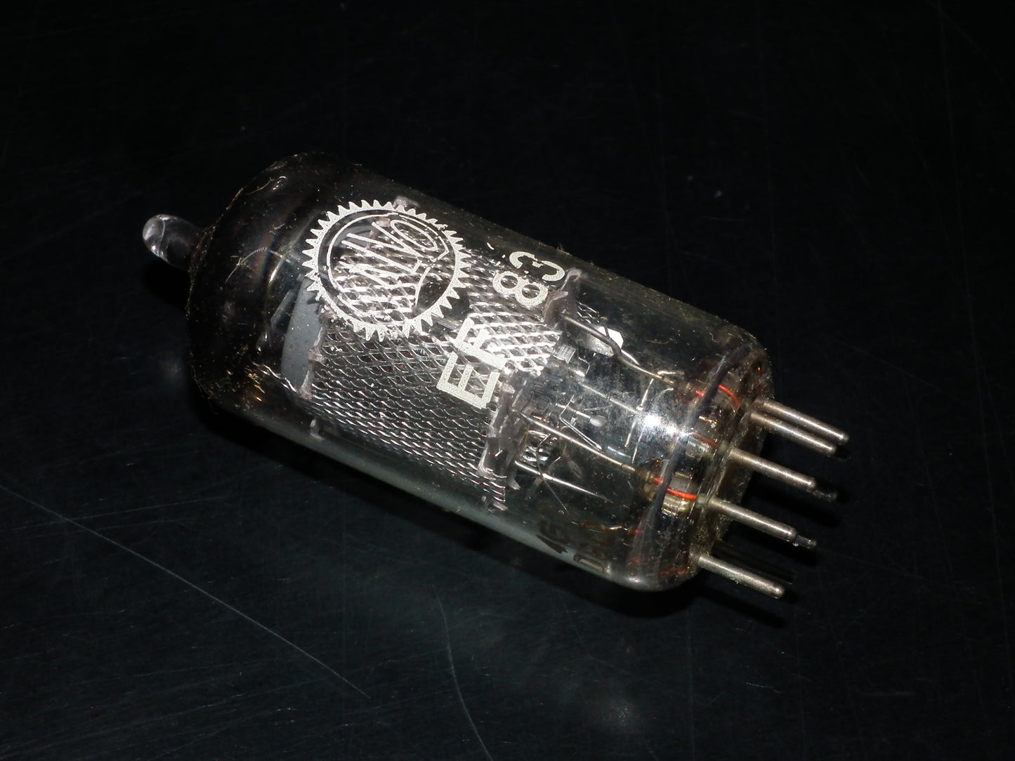 EF83 Valvo Hamburg RARE Square Getter NOS NIB