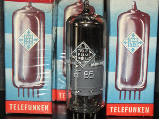 EF85 Telefunken 6BY7 NOS NIB West Germany Diamond Bottom