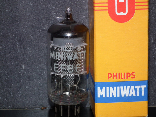 EF86 Philips 6267 NOS Mesh Anode 60s