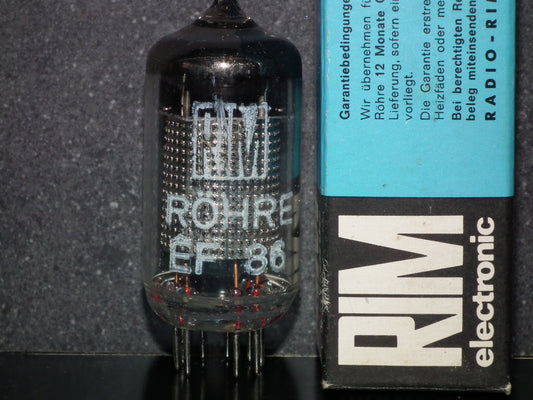 EF86 RIM Rohre 6267 NOS NIB Microphone preamplifier, hum microphonics tested
