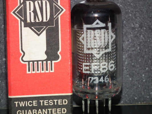 EF86 RSD 6267 CV4085 Germany Low Noise Audio Pentode