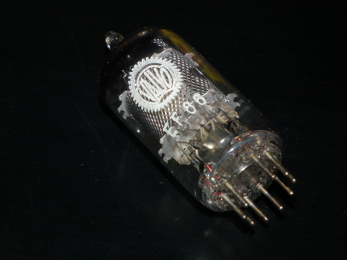 NOS NIB EF86 6267 Valvo Hamburg Low Noise Audio  - mesh plate