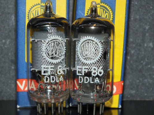 EF86 6267 Valvo (1 PC) NOS NIB Low Noise Audio Old Type