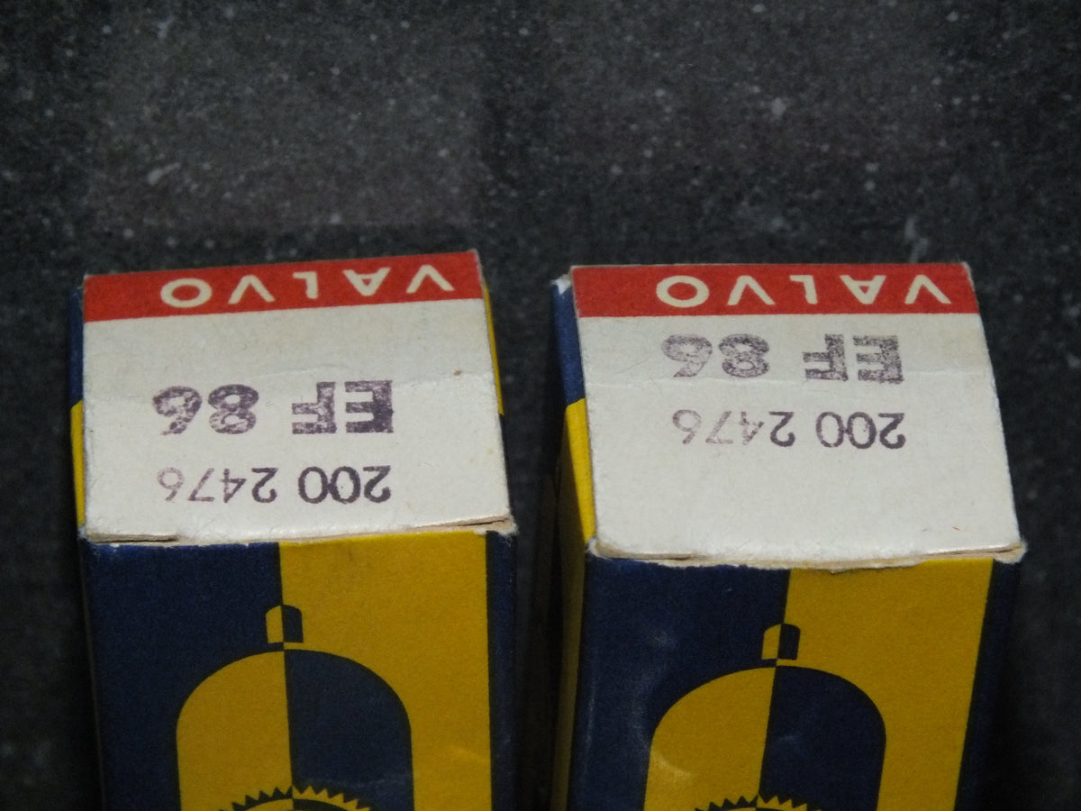 EF86 6267 Valvo (1 PC) NOS NIB Low Noise Audio Old Type