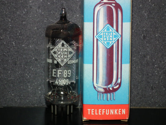 EF89 Telefunken 6DA6 Radio Receiver Tube NOS NIB