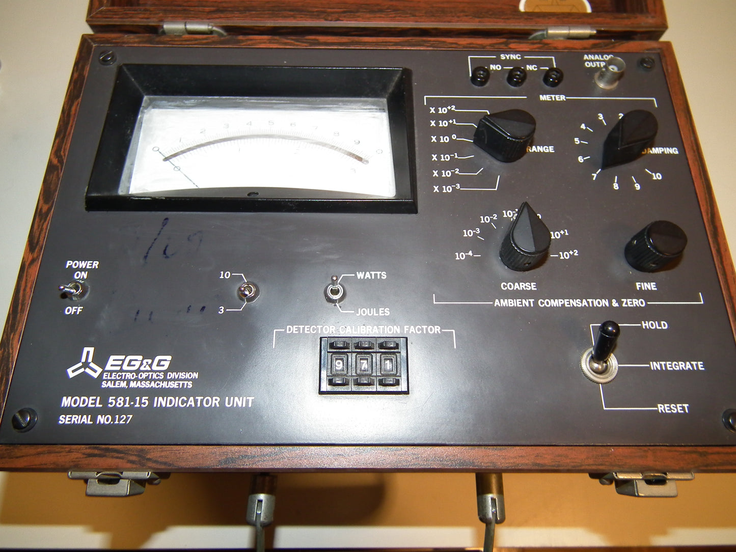 EG&G Gamma Scientific 581-15 Indicator Unit