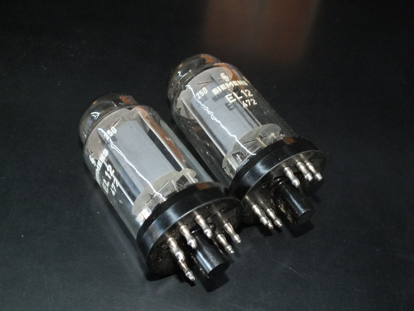 Matched Pair EL12 Siemens NOS NIB Output Pentode