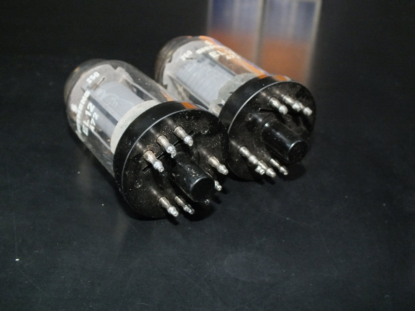 Matched Pair EL12 Siemens NOS NIB Output Pentode