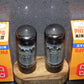 EL34 6CA7 Mullard Xf2 OO  Getter Welded Anodes Platinum Matched Pair 100%