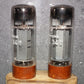 EL34 6CA7 Philips Xf4 Platinum Matched Pair DD Getter Brown Base