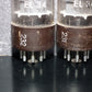 EL34 Telefunken OO Getter Brown Base Matched Pair Ulm West Germany