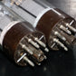 EL34 6CA7 Mullard Xf2 OO  Getter Welded Anodes Platinum Matched Pair 85/95%
