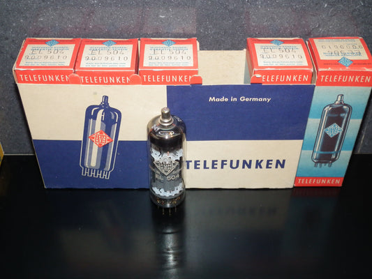 EL504 Telefunken West Germany NOS NIB Diamond Bottom