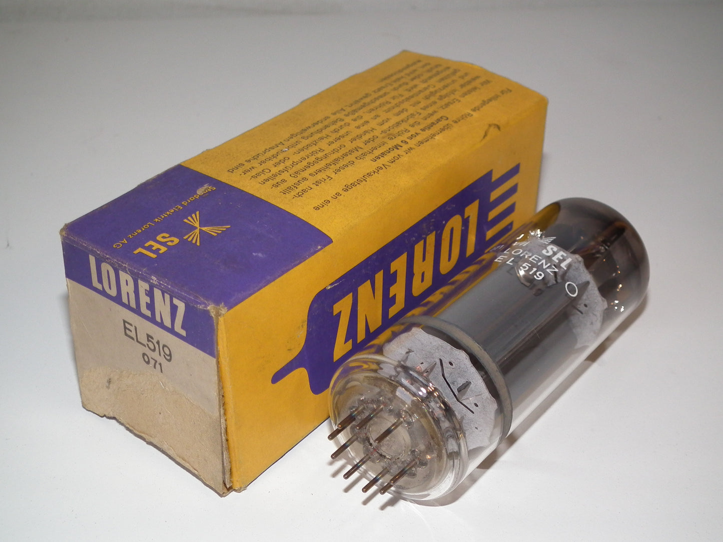 EL519 6KG6 Telefunken NOS NIB Rebranded Lorenz <>
