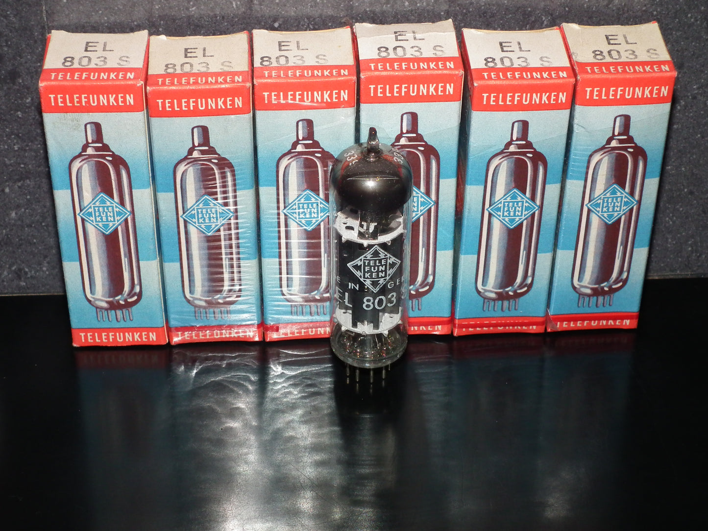 EL803S Telefunken Diamond Bottom Made in West Germany NOS NIB