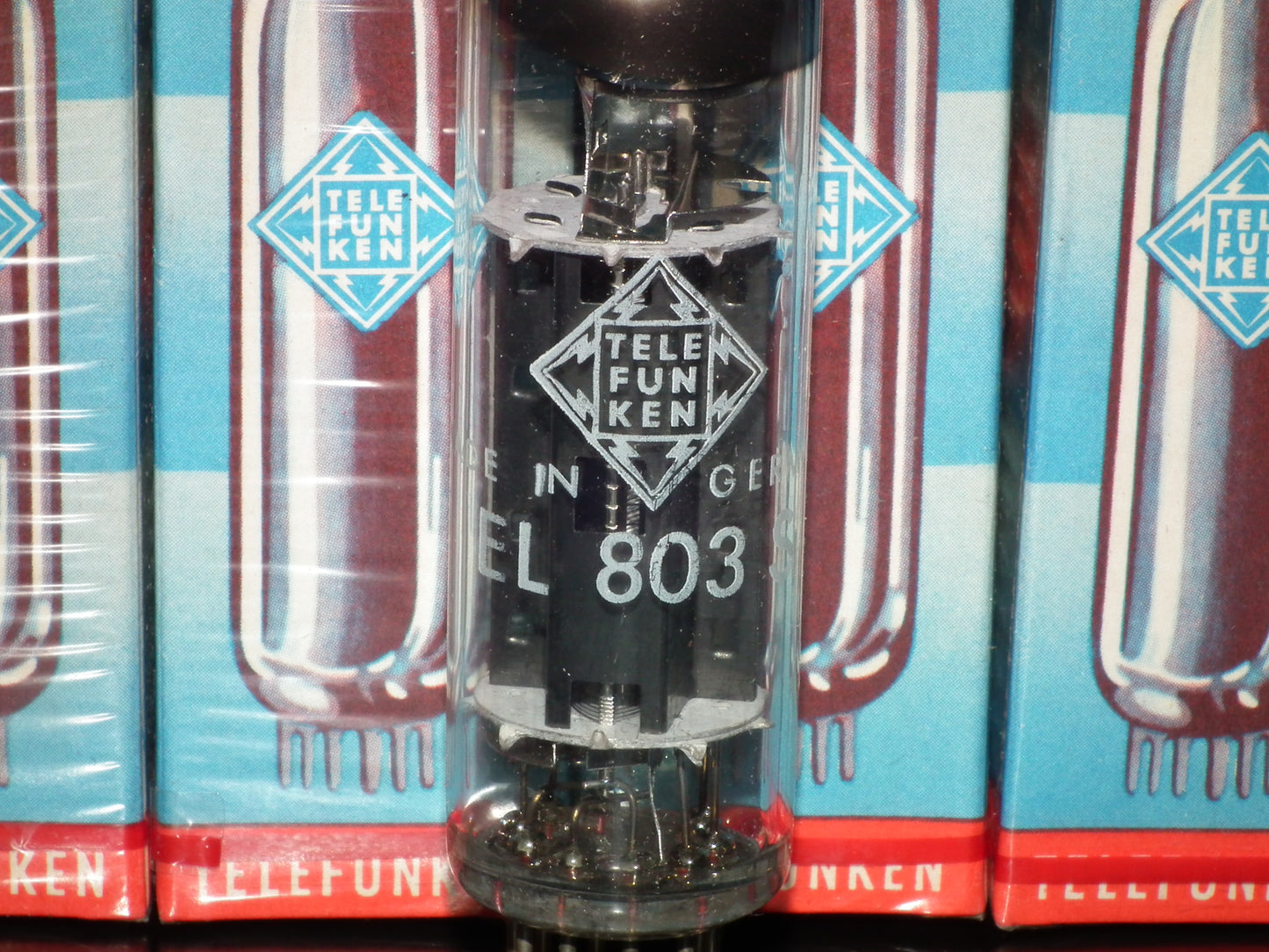 EL803S Telefunken Diamond Bottom Made in West Germany NOS NIB