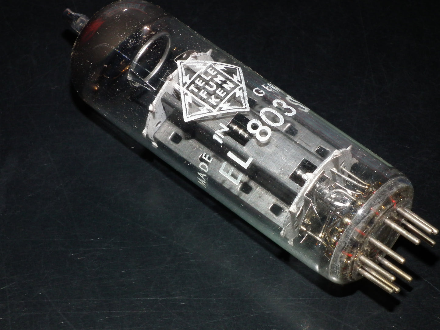 EL803S Telefunken Diamond Bottom Made in West Germany NOS NIB