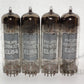 EL84 Philips Holland D Getter Platinum Matched Quad 6BQ5 NOS HOLY GRAIL