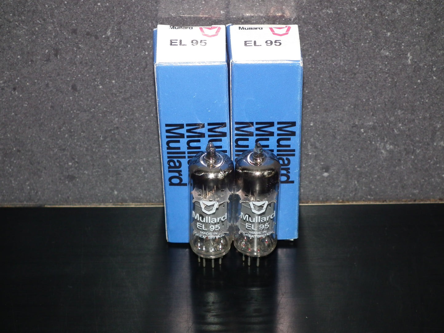 Platinum matched pair EL95 Mullard 6DL5 (2 tubes) NOS NIB