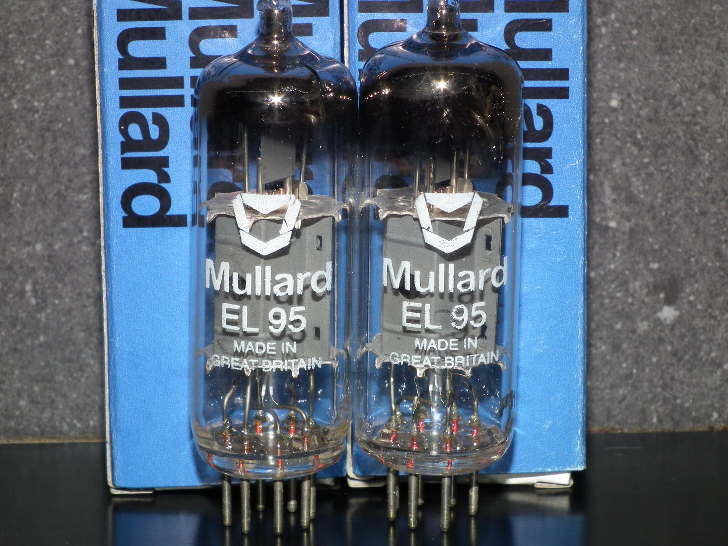 Platinum matched pair EL95 Mullard 6DL5 (2 tubes) NOS NIB