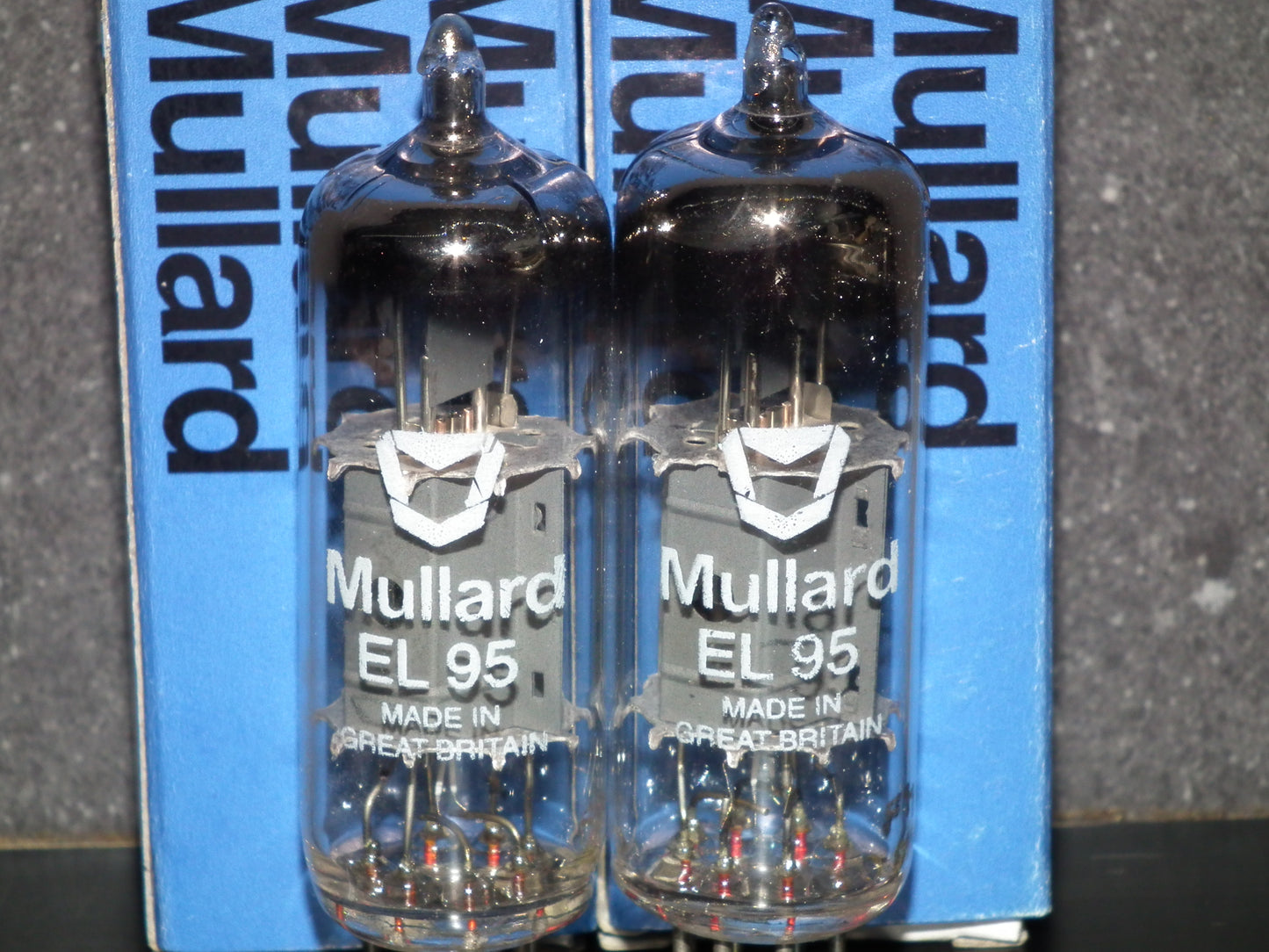 Platinum matched pair EL95 Mullard 6DL5 (2 tubes) NOS NIB