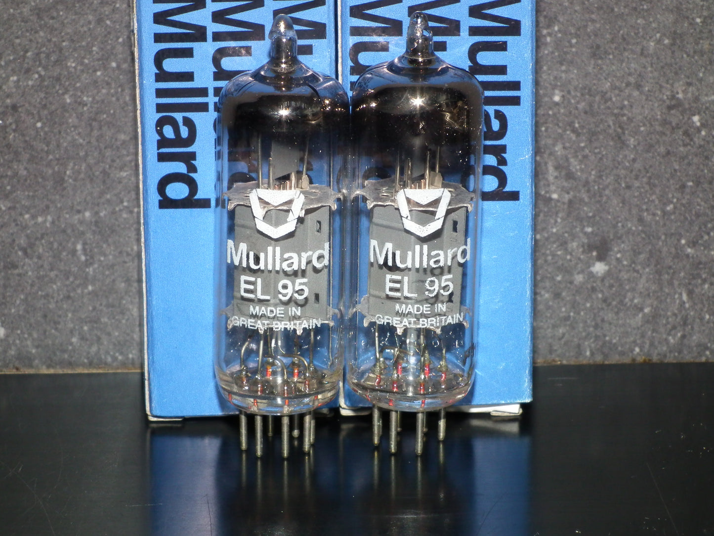 Platinum matched pair EL95 Mullard 6DL5 (2 tubes) NOS NIB