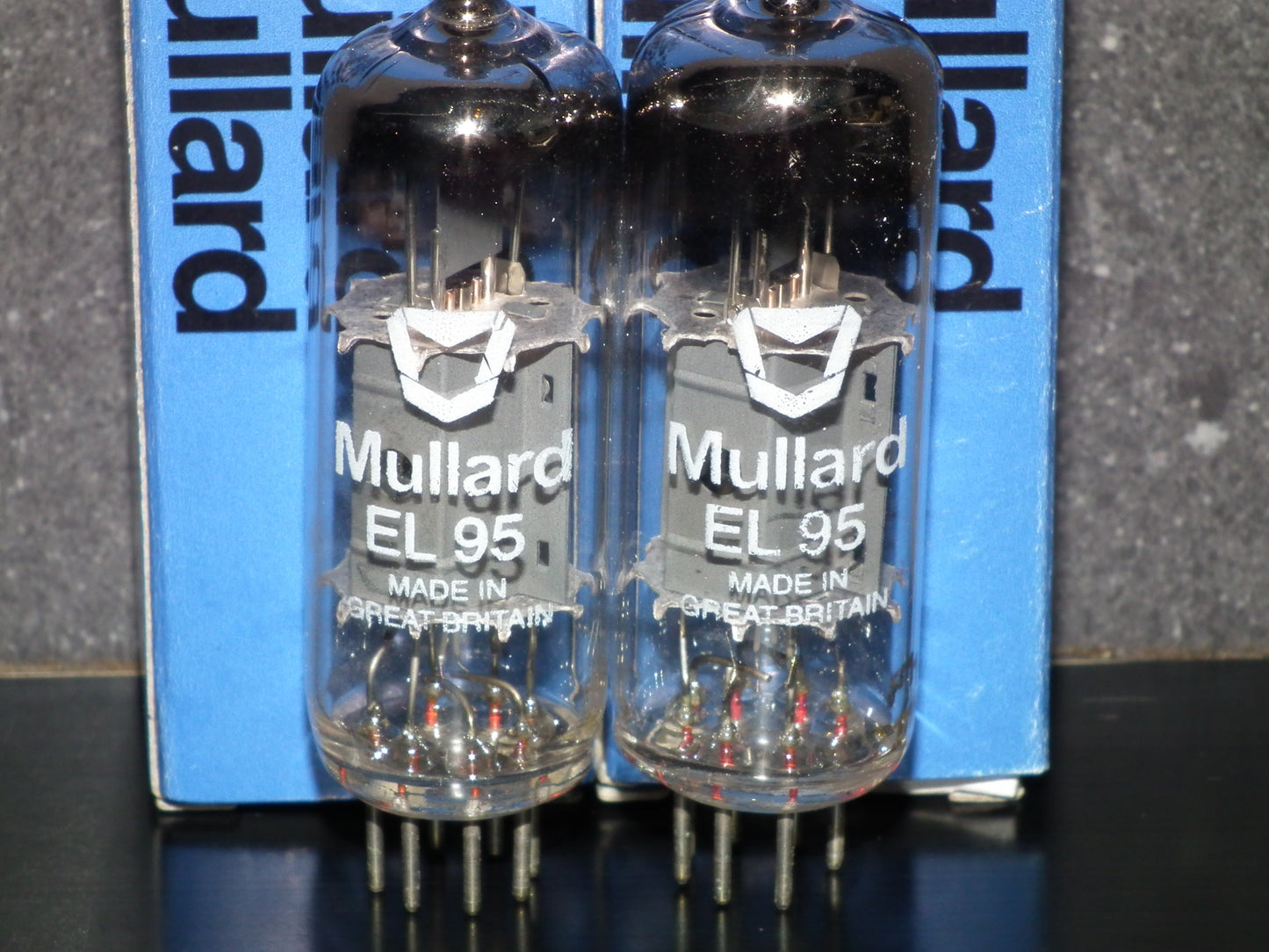 Platinum matched pair EL95 Mullard 6DL5 (2 tubes) NOS NIB