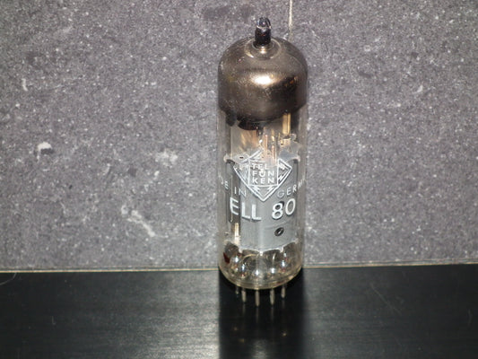 ELL80 Telefunken Valvo Hamburg Tested 100% Balanced Pentodes
