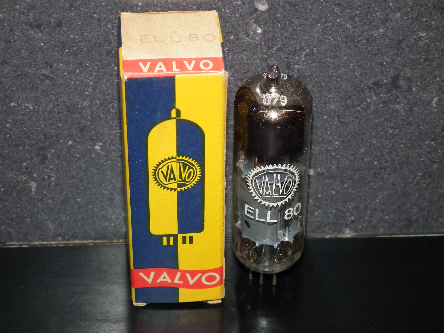 ELL80 Valvo Hamburg NOS NIB Tested 100% Balanced Pentodes
