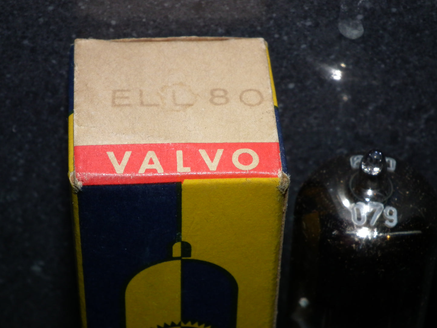 ELL80 Valvo Hamburg NOS NIB Tested 100% Balanced Pentodes