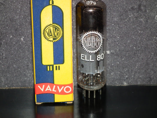 ELL80 Valvo Hamburg NOS NIB Tested 100% Balanced Pentodes