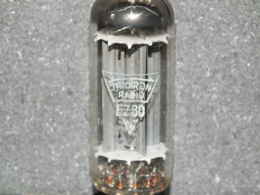 EZ80 Triotron 6V4 D Getter Wien plant 50s Tested NOS