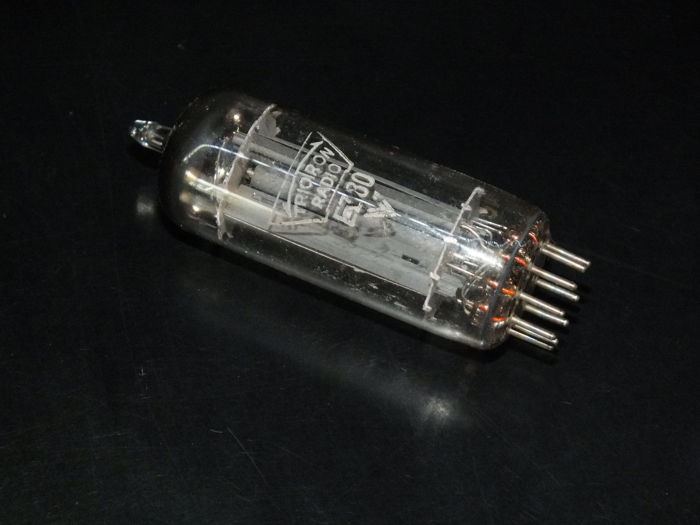 EZ80 Triotron 6V4 D Getter Wien plant 50s Tested NOS