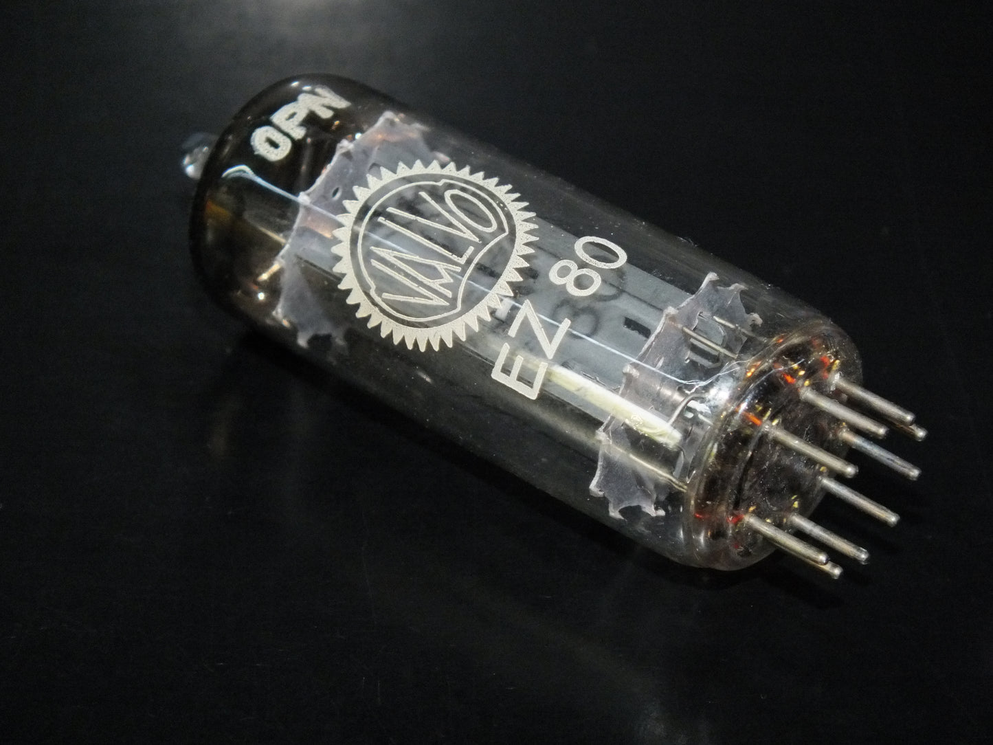 EZ80 Valvo 6V4 D Getter NOS NIB Hamburg plant 50s