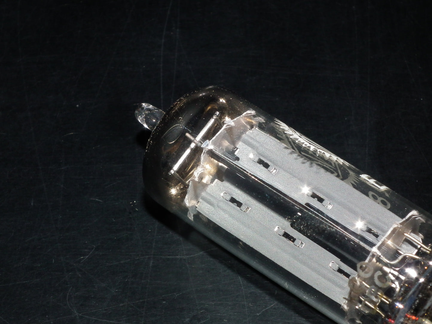 EZ80 Valvo 6V4 NOS RARE D Getter Hamburg plant 1958