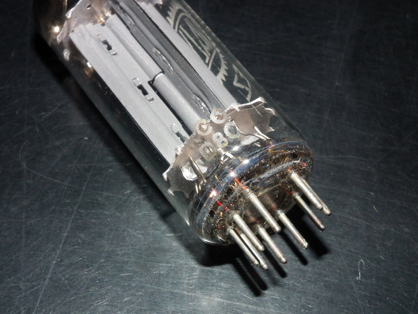 EZ80 Valvo 6V4 NOS RARE D Getter Hamburg plant 1958