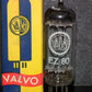 EZ80 Valvo 6V4 NOS NIB RARE Big Halo Getter made by Siemens Munich in 1964