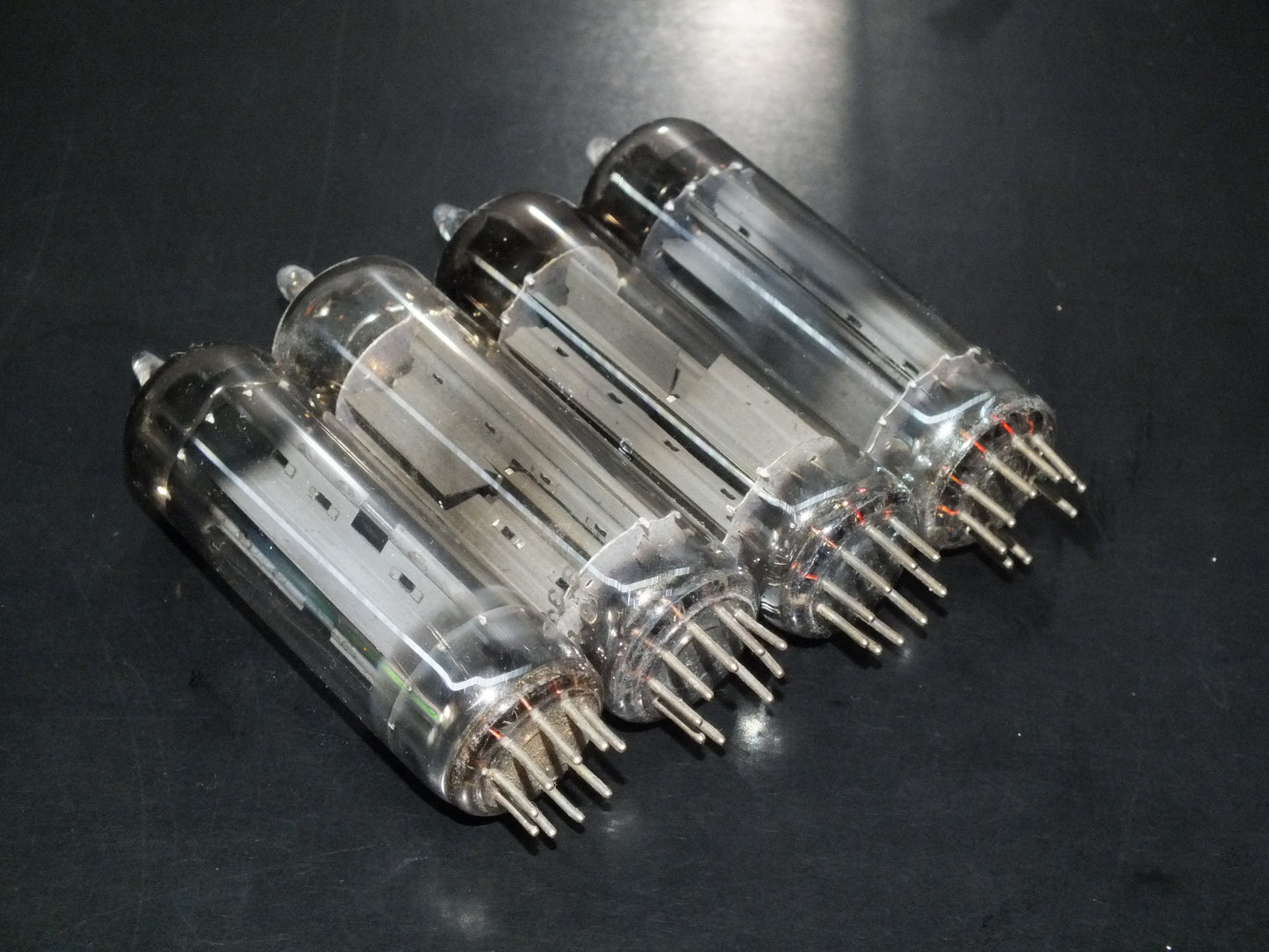 EZ81 Mullard Philips Valvo 6CA4 Square or D Getter 60s Tested